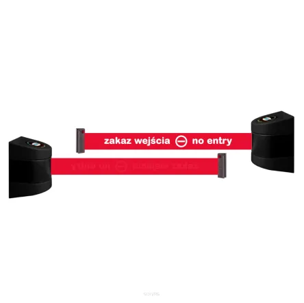 Kaseta ścienna Zakaz wejścia z taśmą 5 m  WUPMIDIBRW5ND