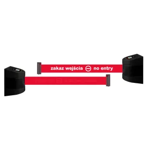 Kaseta ścienna Zakaz wejścia z taśmą 5 m  WUPMIDIBRW5ND